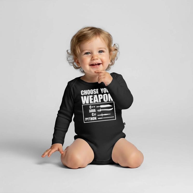 Baby Bio-Langarm-Body