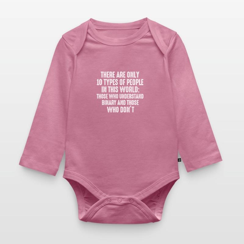 Programmer Compuer Nerd Coder Software Gift Organic Longsleeve Baby Bodysuit
