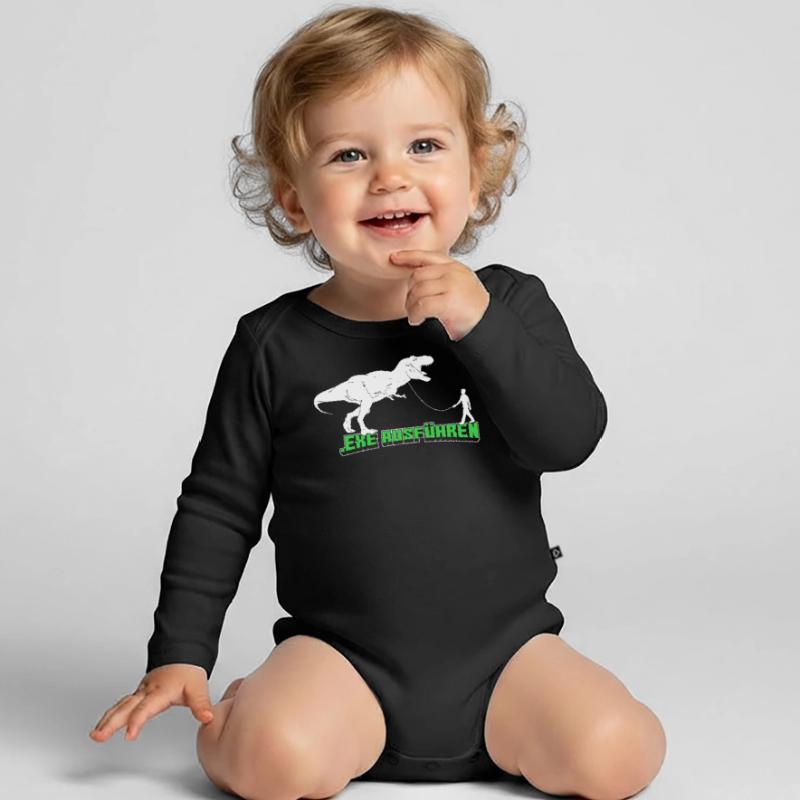 Informatiker Informatik Programmierer Humor Baby Bio-Langarm-Body