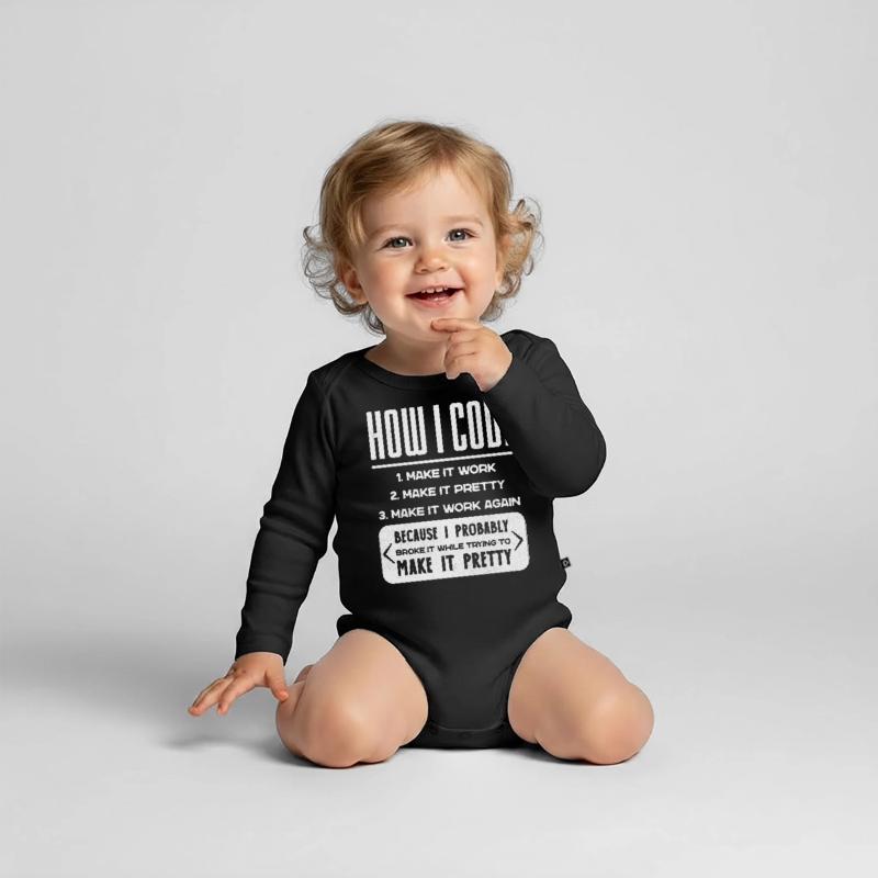 Baby Bio-Langarm-Body
