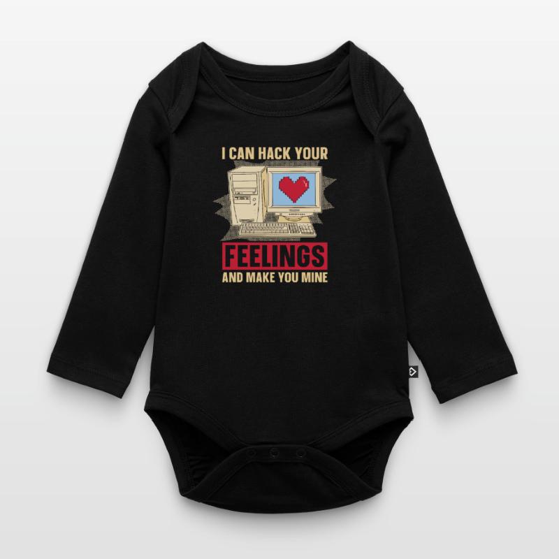 Programmierer Coder Software Entwickler Baby Bio-Langarm-Body