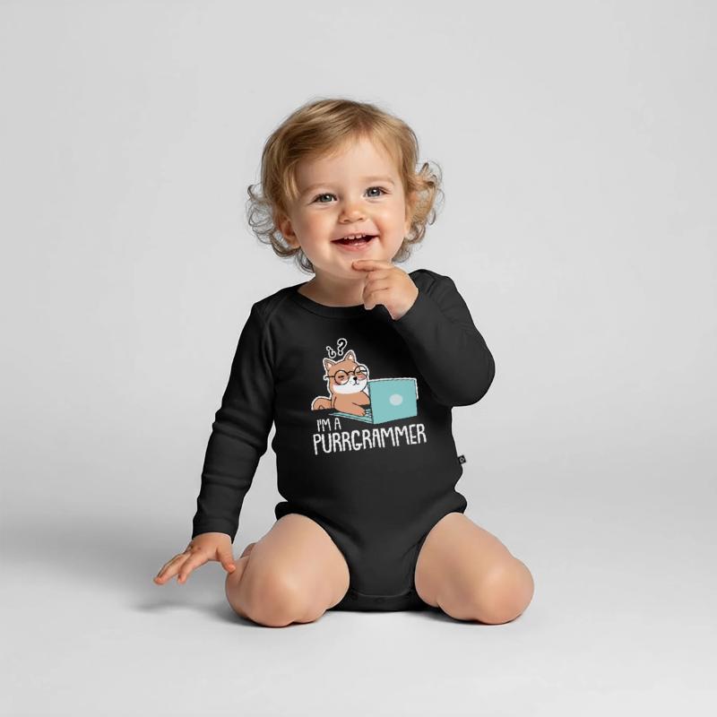 Baby Bio-Langarm-Body