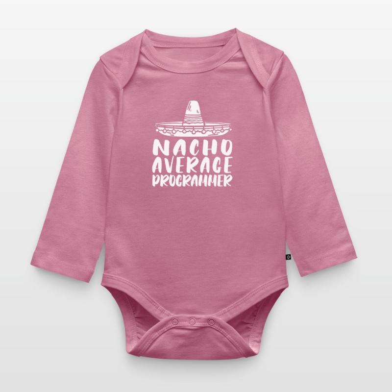 Programmierer Coder Software Entwickler Baby Bio-Langarm-Body