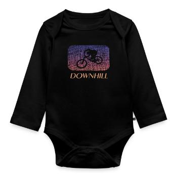 Downhill biken MTB - Baby Bio-Langarm-Body - Schwarz - Vorne