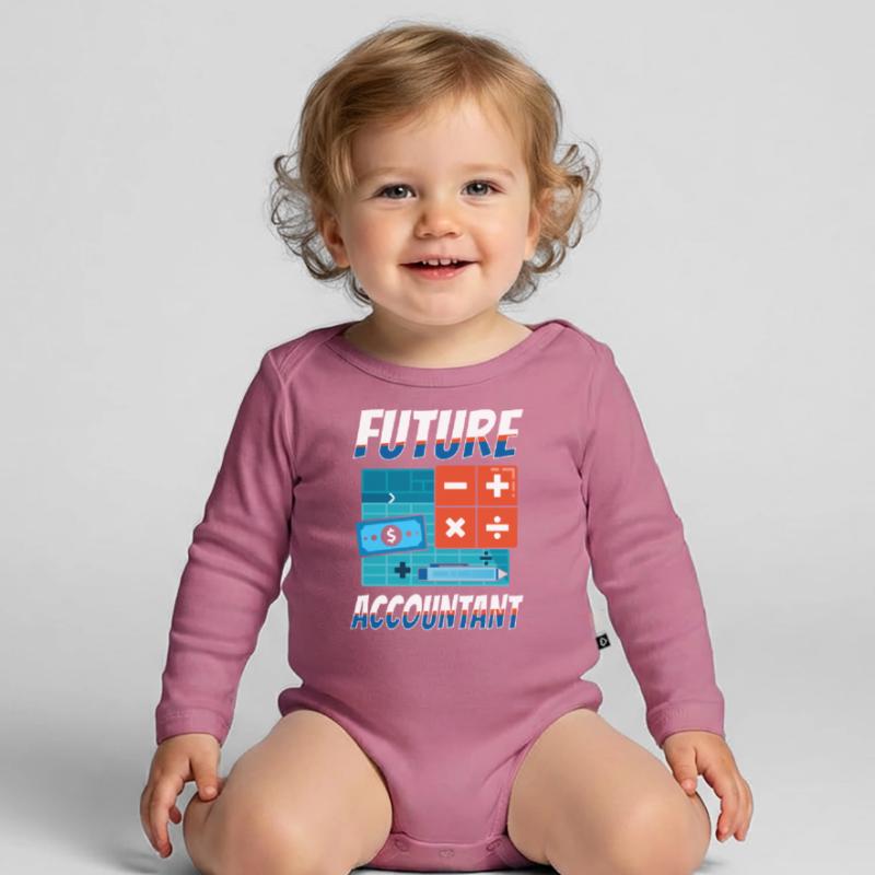 Comptable Comptable Comptable Comptabilité Body Bébé bio manches longues