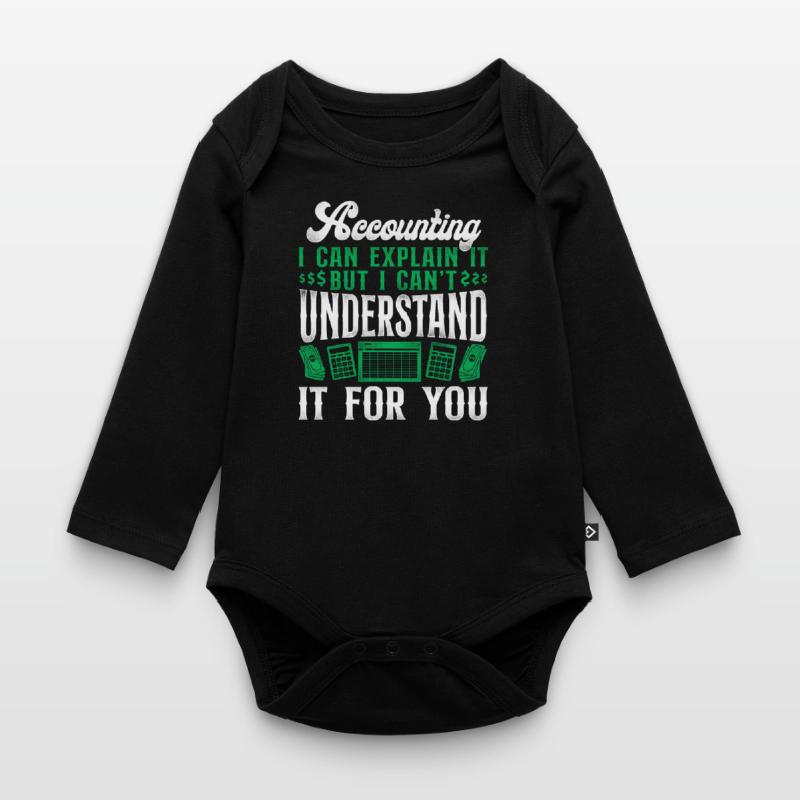 Comptable Comptable Comptable Comptabilité Body Bébé bio manches longues