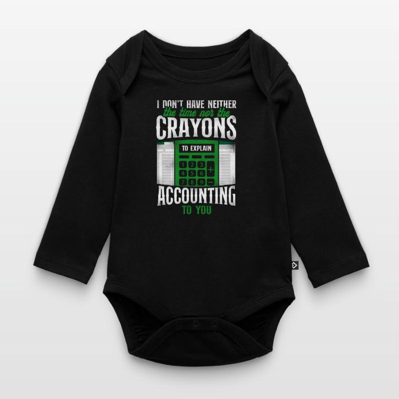Comptable Comptable Comptable Comptabilité Body Bébé bio manches longues