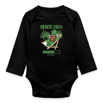 Rente 2024 Loading... Rente 2024 - Baby Bio-Langarm-Body - Schwarz - Vorne