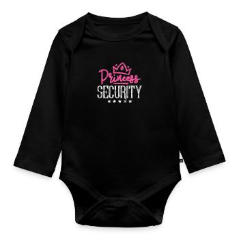 Frère - Body Bébé bio manches longues - noir - Devant