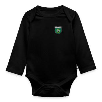 Washington - Baby Bio-Langarm-Body - Schwarz - Vorne