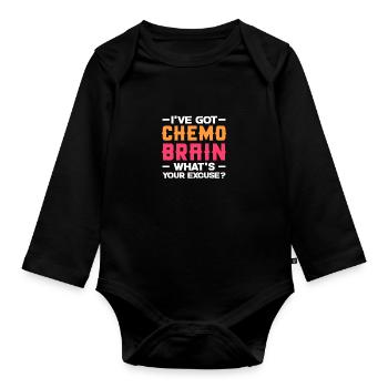Cancer Maladie Maladie Combattre Cadeau - Body Bébé bio manches longues - noir - Devant