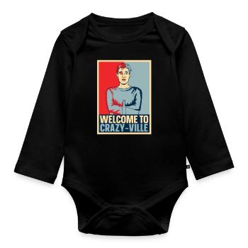 Infirmier - Body Bébé bio manches longues - noir - Devant