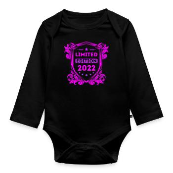 2020 - Baby Bio-Langarm-Body - Schwarz - Vorne