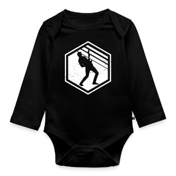 Guitare électrique pour hommes Guitare Guitare - Body Bébé bio manches longues - noir - Devant