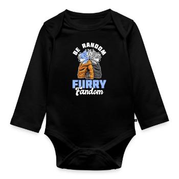 Furry Fandom Fursuits Cool - Baby Bio-Langarm-Body - Schwarz - Vorne