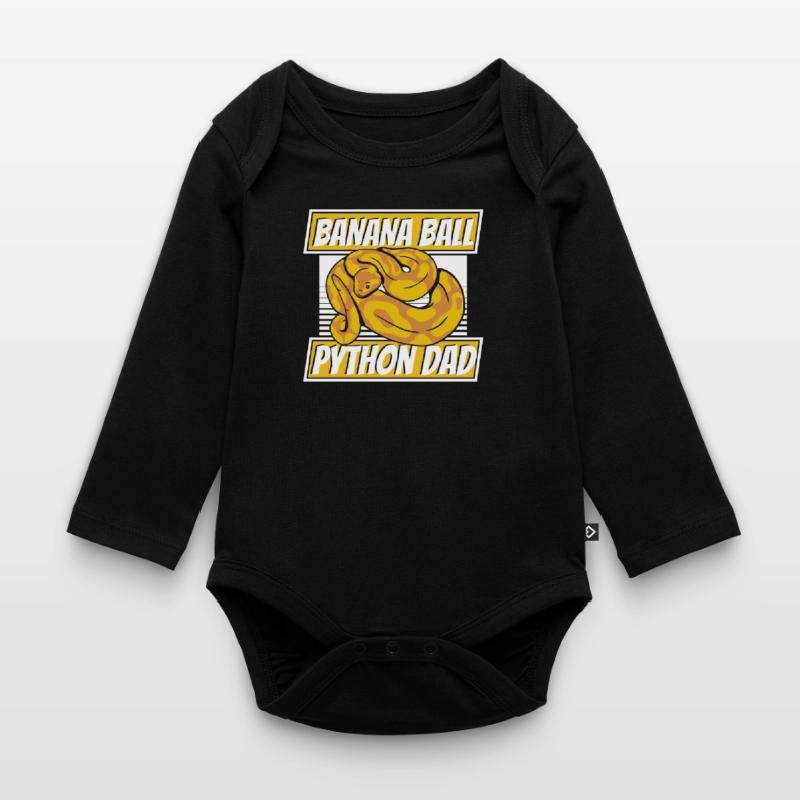 Boule de banane Python Papa Python Serpent Banane Body Bébé bio manches longues