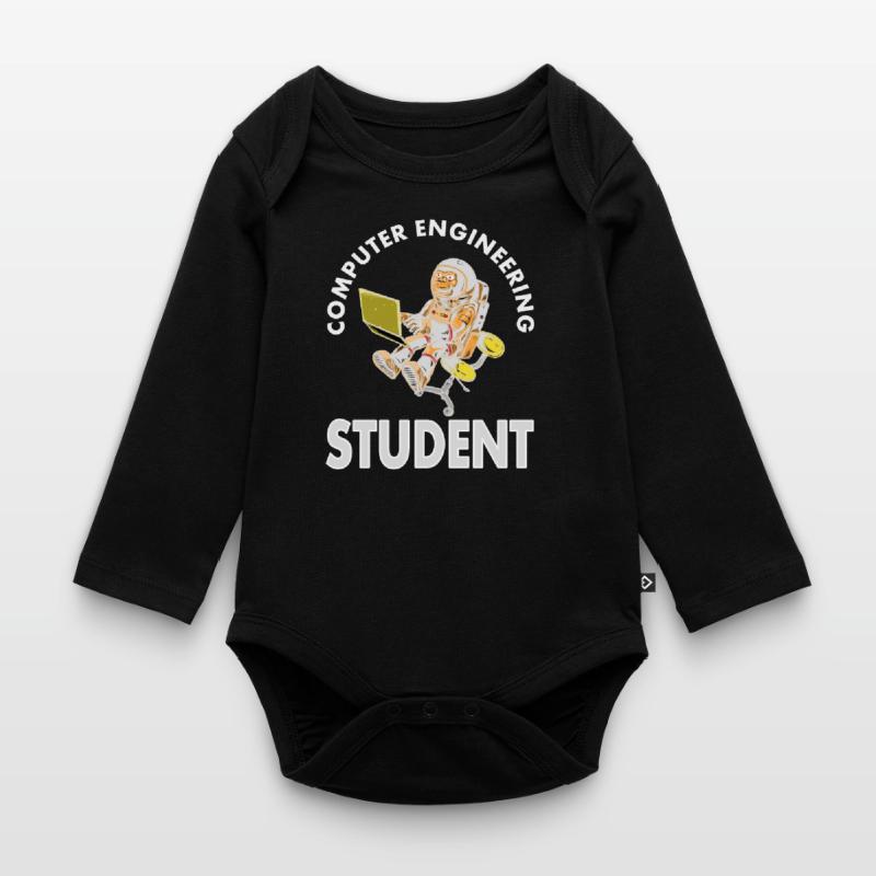 Informatiker Informatik-Student Programm Geschenk Baby Bio-Langarm-Body