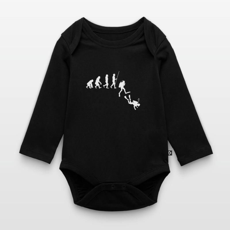 Diving Evolution | Evolution Organic Longsleeve Baby Bodysuit