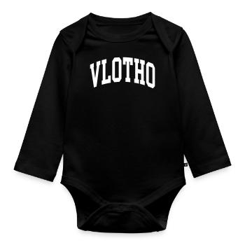 Vlotho - Body Bébé bio manches longues - noir - Devant