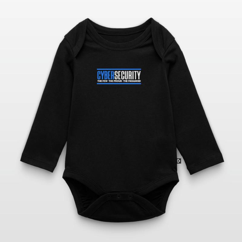 Hacker Coder Computer Hacking Gift Organic Longsleeve Baby Bodysuit