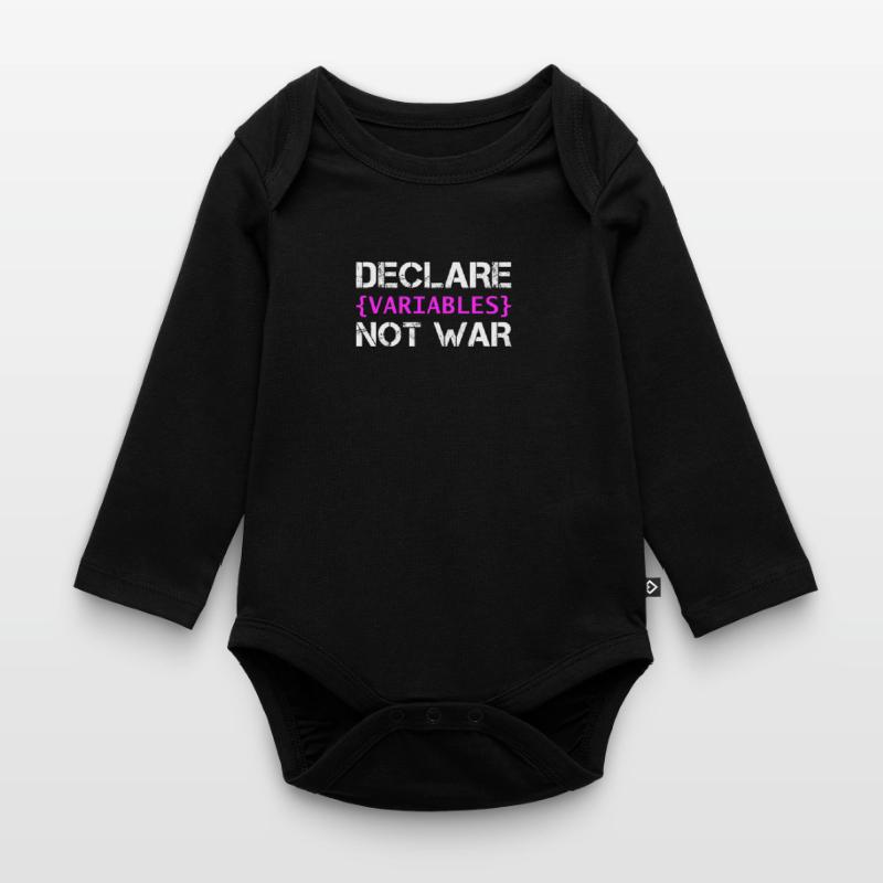 Hacker Coder Computer Hacking Gift Organic Longsleeve Baby Bodysuit