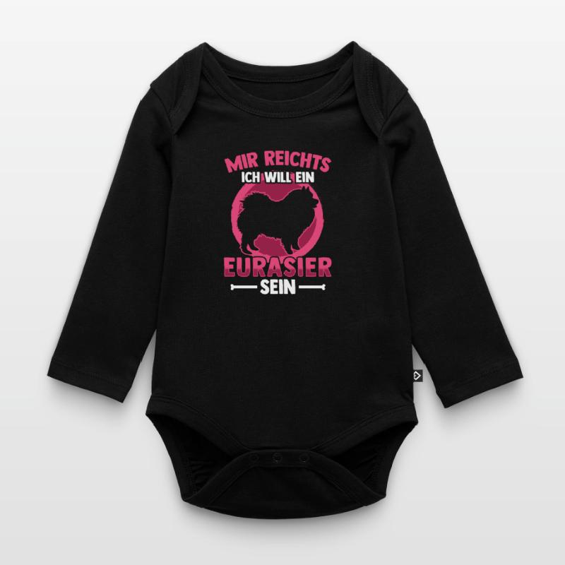Will ein Eurasier sein Eurasian Spitz Baby Bio-Langarm-Body