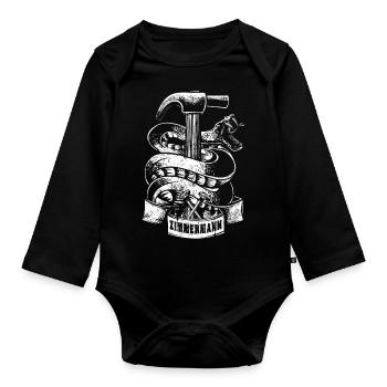 Zimmermann - Baby Bio-Langarm-Body - Schwarz - Vorne