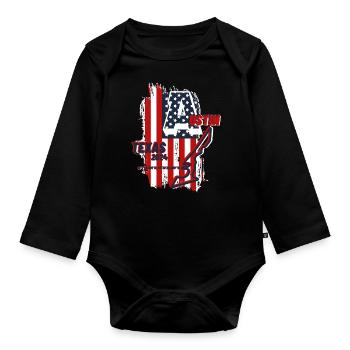 Grand Prix USA Austin Texas Circuit Saison 2024 - Baby Bio-Langarm-Body - Schwarz - Vorne