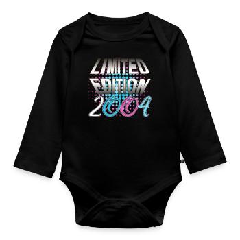 Limited Edition 2004 - Baby Bio-Langarm-Body - Schwarz - Vorne