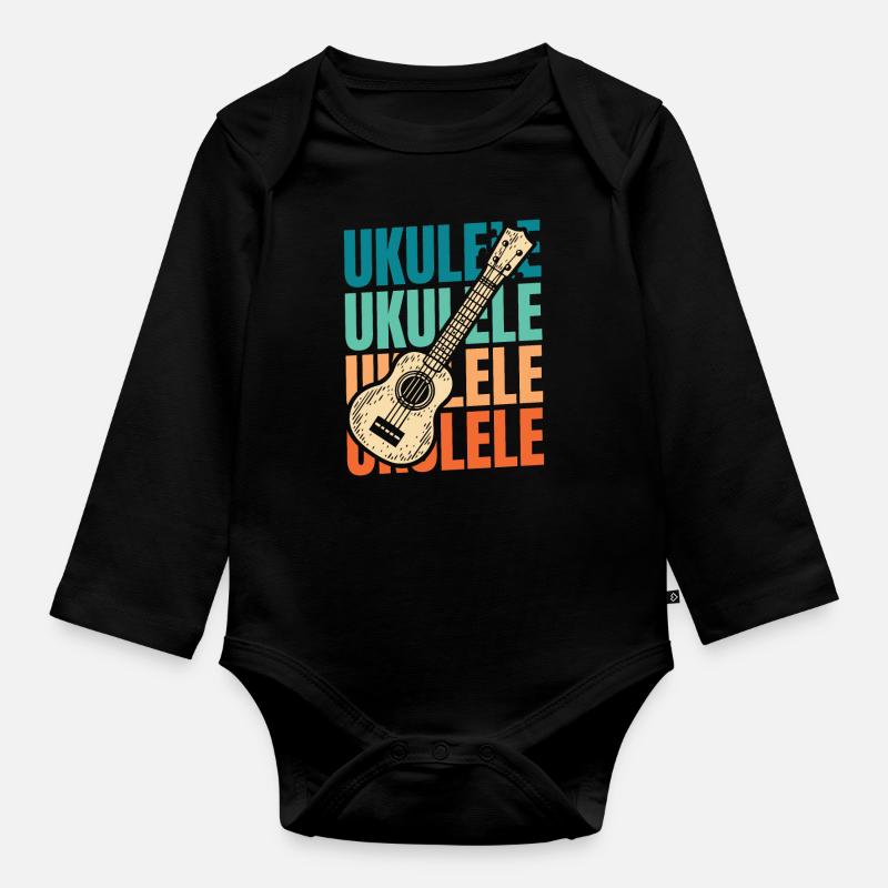 Ukulele - Baby Bio-Langarm-Body - Schwarz