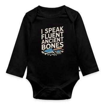 Anthropologist - Organic Longsleeve Baby Bodysuit - black - Front
