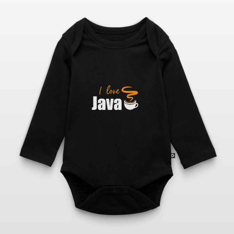 J'aime Java Body Bébé bio manches longues