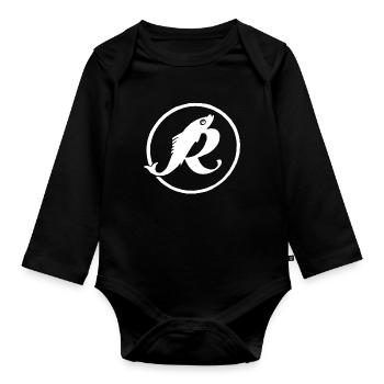 Rostocker Fischkombinat - Baby Bio-Langarm-Body - Schwarz - Vorne