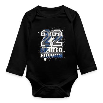 Finlande Édition Limitée 22 - Body Bébé bio manches longues - noir - Devant