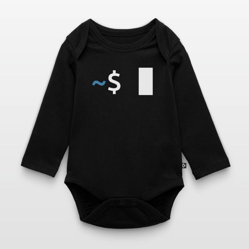 Commande Linux Shell Body Bébé bio manches longues