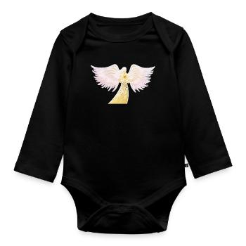 Lichtbringer - Sonja Ariel von Staden - Baby Bio-Langarm-Body - Schwarz - Vorne