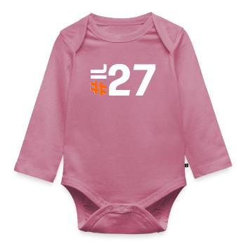 IL27-KARTON - Baby Bio-Langarm-Body - Mauve - Vorne