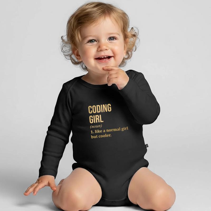 codage Body Bébé bio manches longues