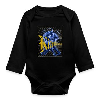 Kizomba Social Perspective Urban Kiz - Organic Longsleeve Baby Bodysuit - black - Front