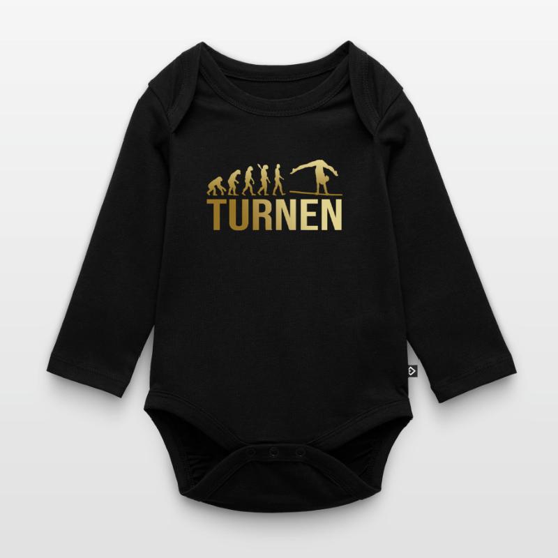 Evolution Turnen Baby Bio-Langarm-Body