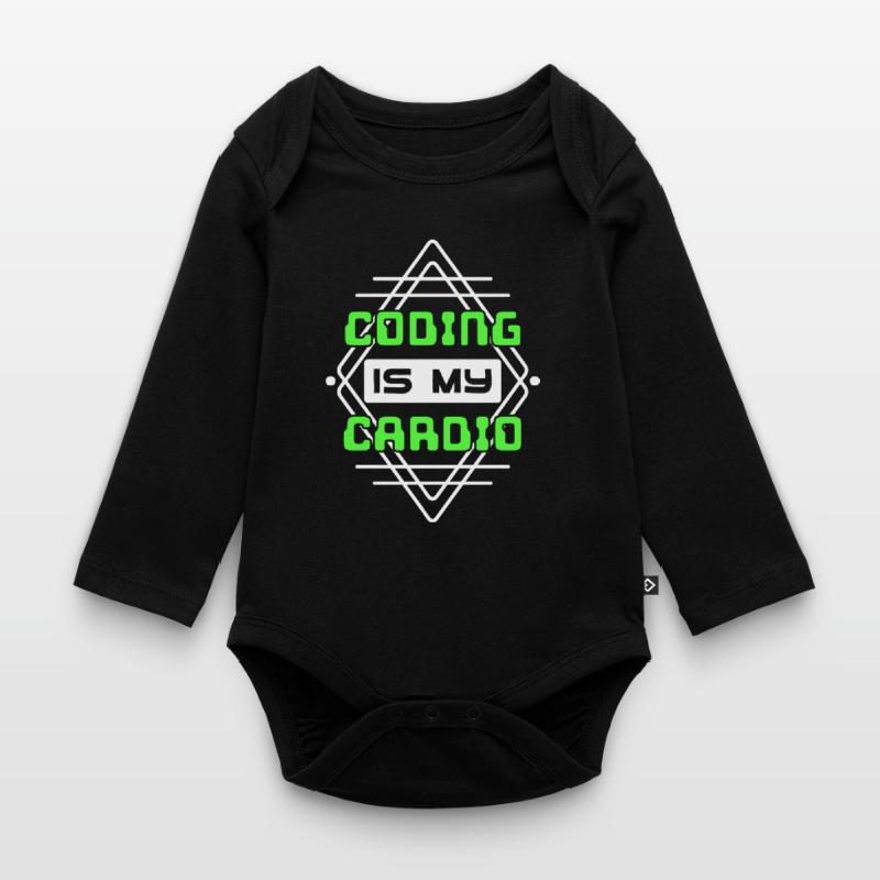 Développeur Script de code Développeur Web Body Bébé bio manches longues