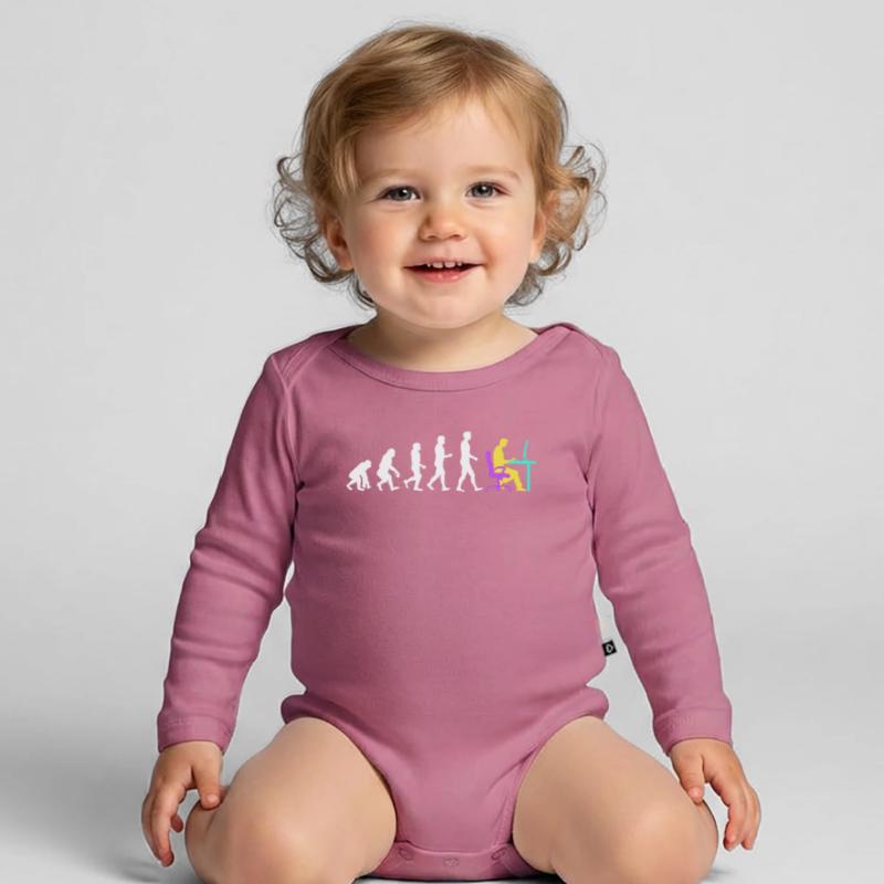 Developer Evolution Computerfreak Open Source Baby Bio-Langarm-Body