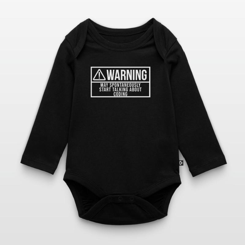 Coding Organic Longsleeve Baby Bodysuit