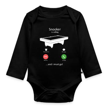 Funny Lacrosse Coach Definition Noun Slogan - Organic Longsleeve Baby Bodysuit - black - Front