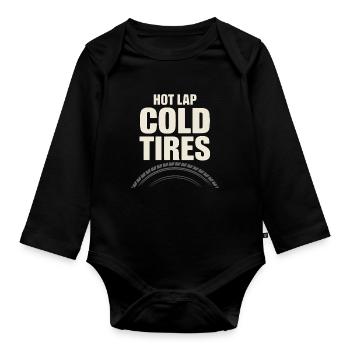Track Day Bremsstaub Hpde Track Car Autocross - Baby Bio-Langarm-Body - Schwarz - Vorne
