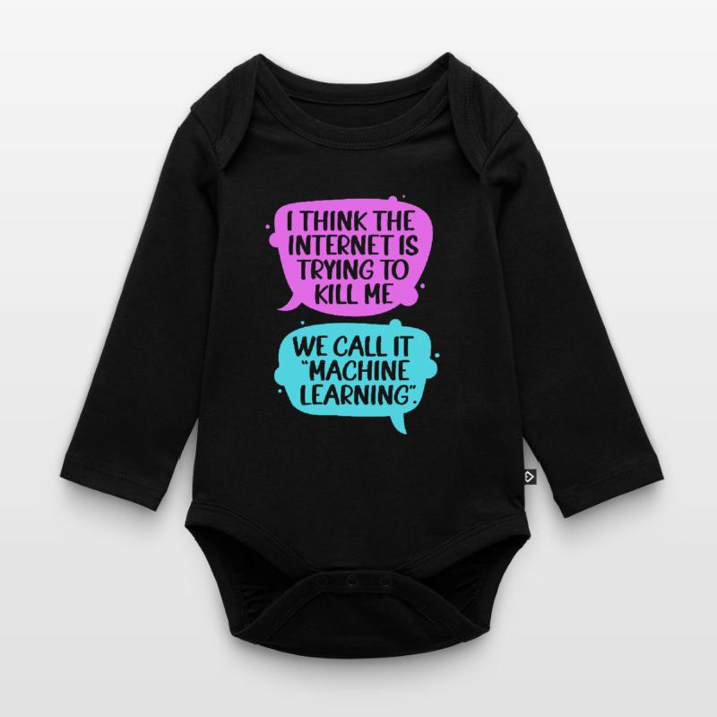 GPT Programmer Coder Organic Longsleeve Baby Bodysuit