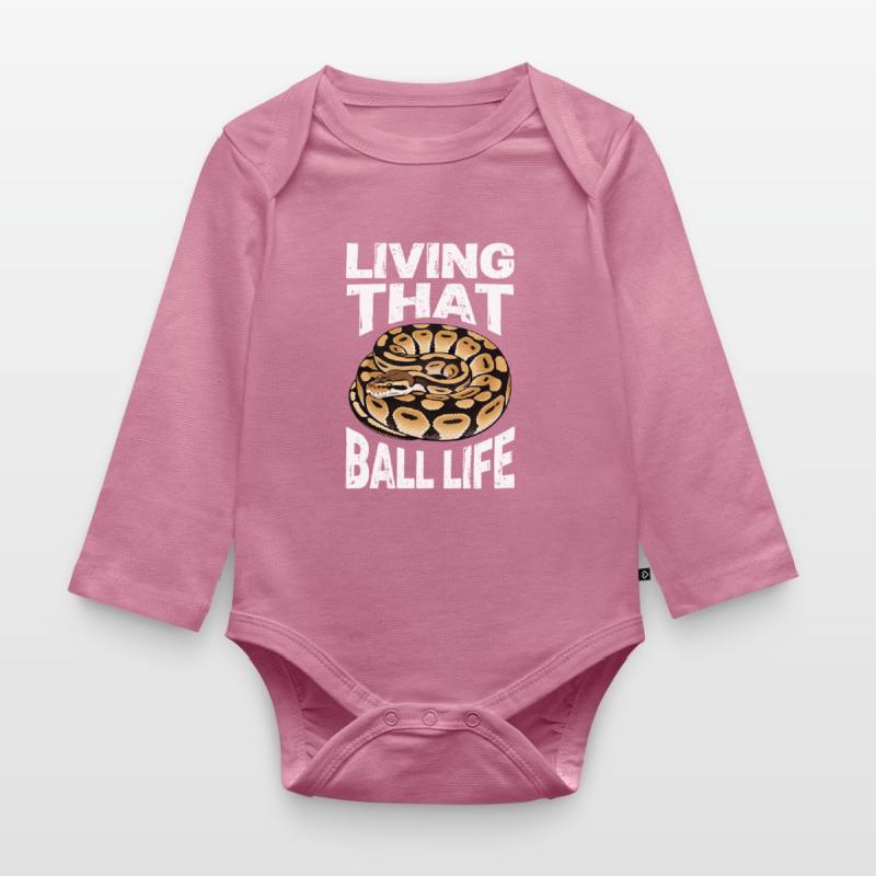 Python roi Serpents Amateurs de terrarium Python Body Bébé bio manches longues