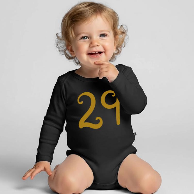 29 Organic Longsleeve Baby Bodysuit