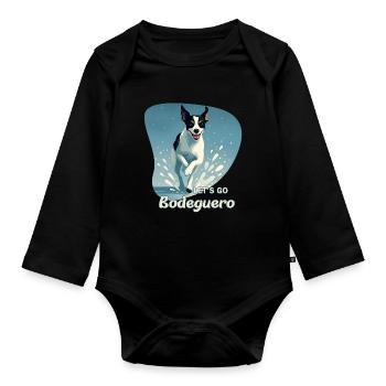 Bodeguero_Running - Baby Bio-Langarm-Body - Schwarz - Vorne