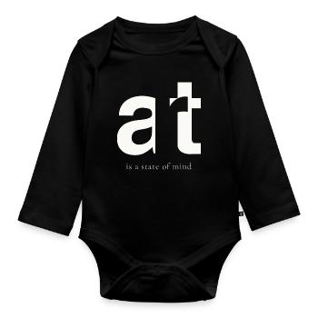 art - Est un état d’esprit - Body Bébé bio manches longues - noir - Devant